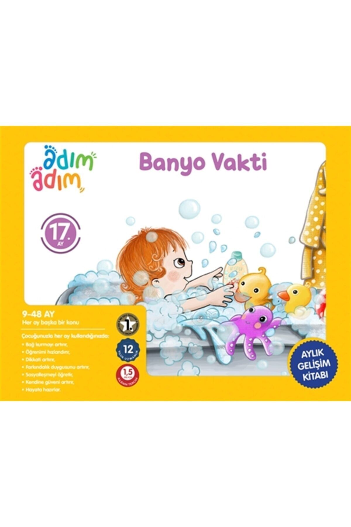 Banyo Vakti - 17. Ay Gelişim Kitabı