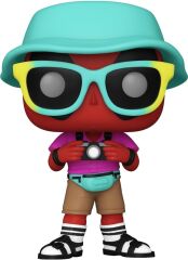 Funko Pop Marvel: Deadpool - Tourist Deadpool No:1345 Bobble-head