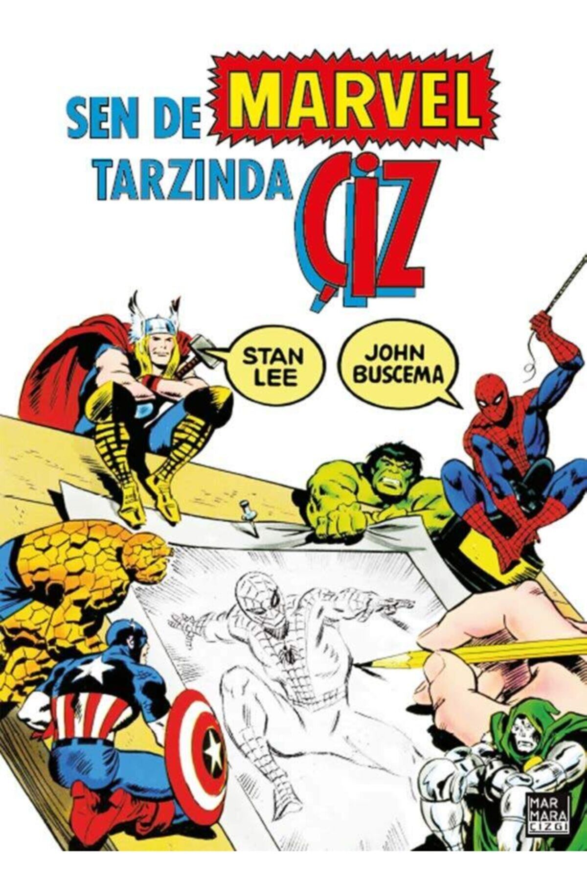 Sen De Marvel Tarzında Çiz