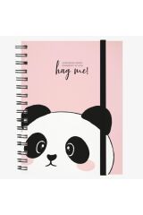 Defter-lg Okul Def A5 Spiralli Panda