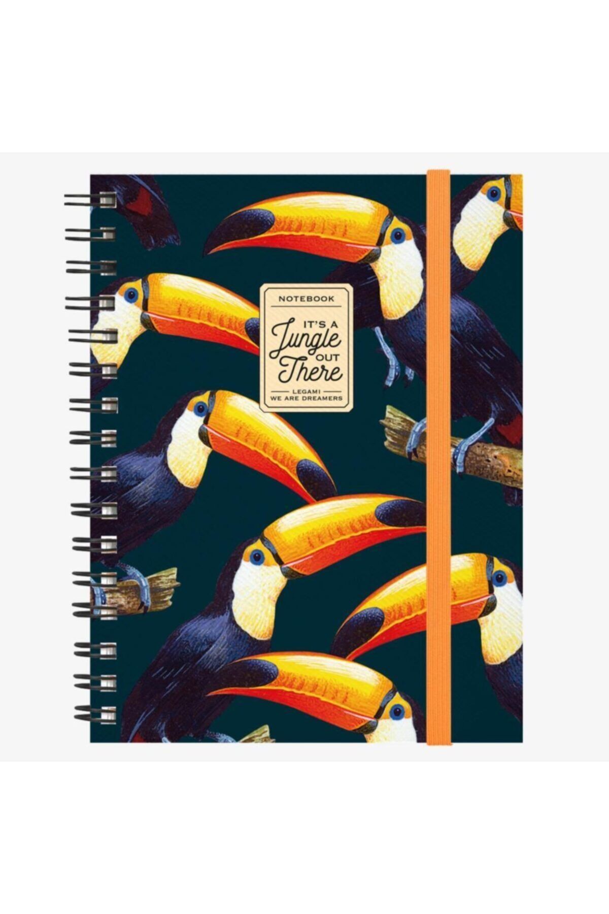 Defter-lg Okul Def A5 Spiralli Toucans