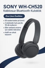 Sony Wh-Ch520 Bluetooth (Kablosuz) Kulaklık
