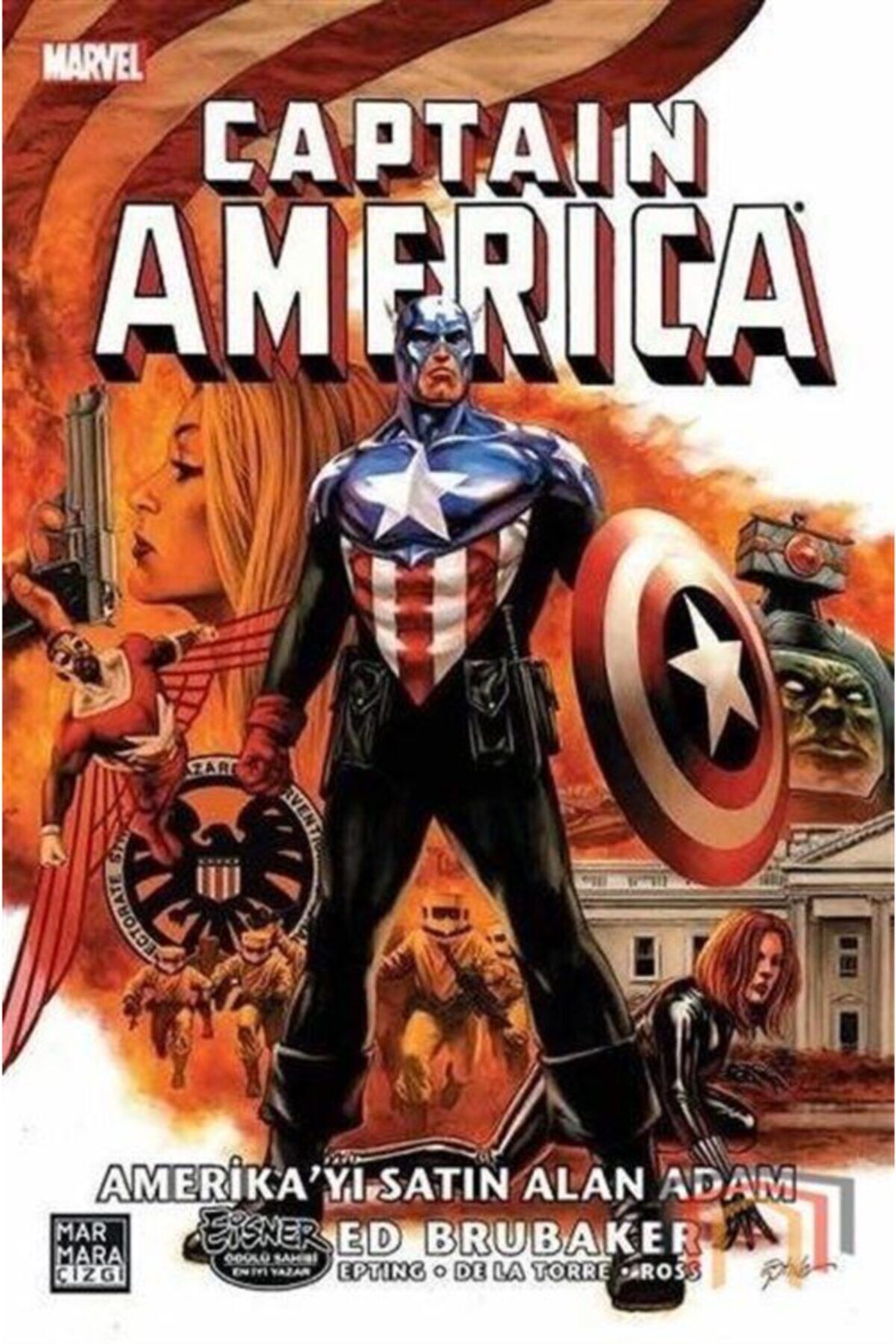 Captain America-amerika'yı Satın Alan Adam - Ed Brubaker