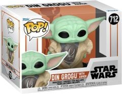 Funko Pop Star Wars Mandalorian - Din Grogu Armor No:712 Bobble-Head