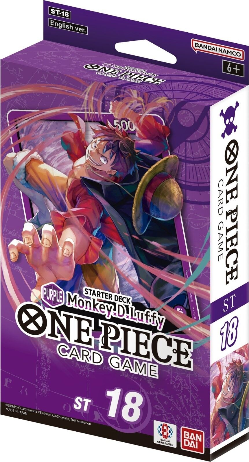 One Piece TCG Starter Deck Purple Monkey.D.Luffy