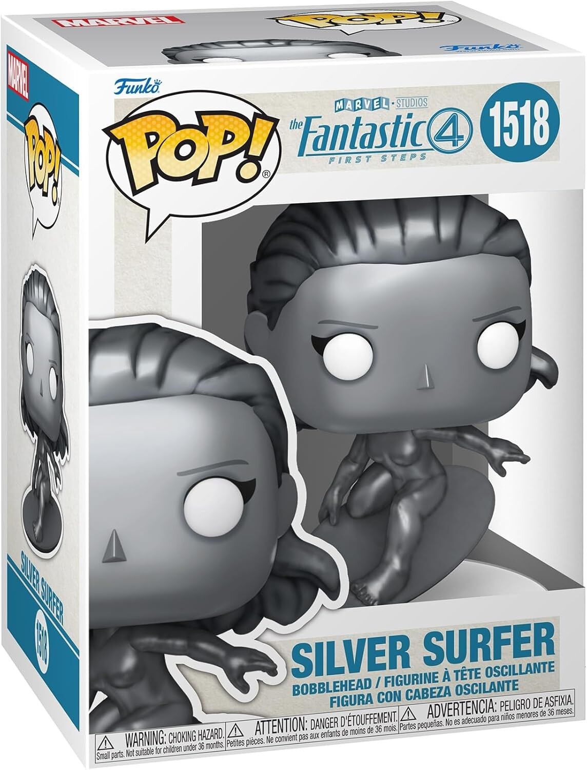 Funko Pop Marvel: Fantastic Four - Silver Surfer