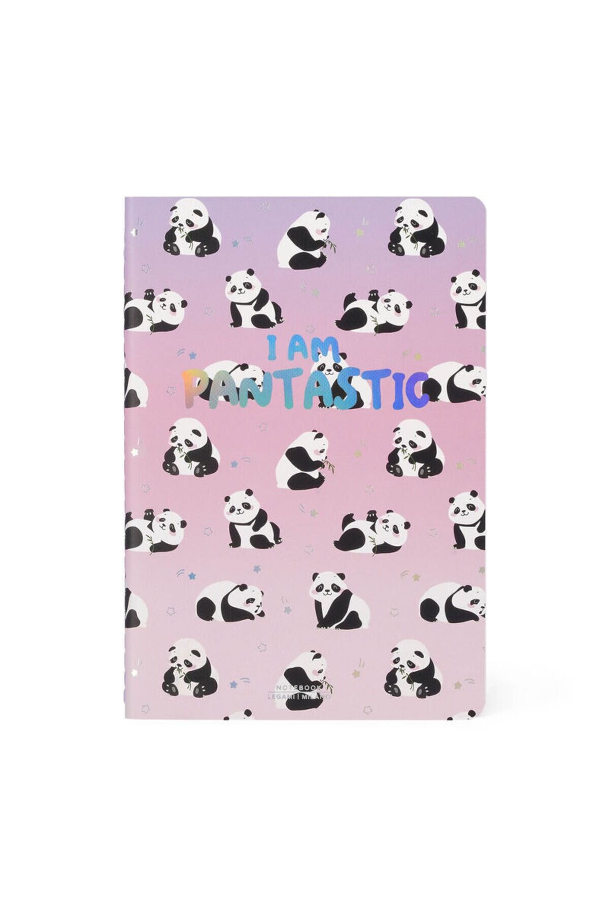 Okul Defteri A5 Çizgili Panda