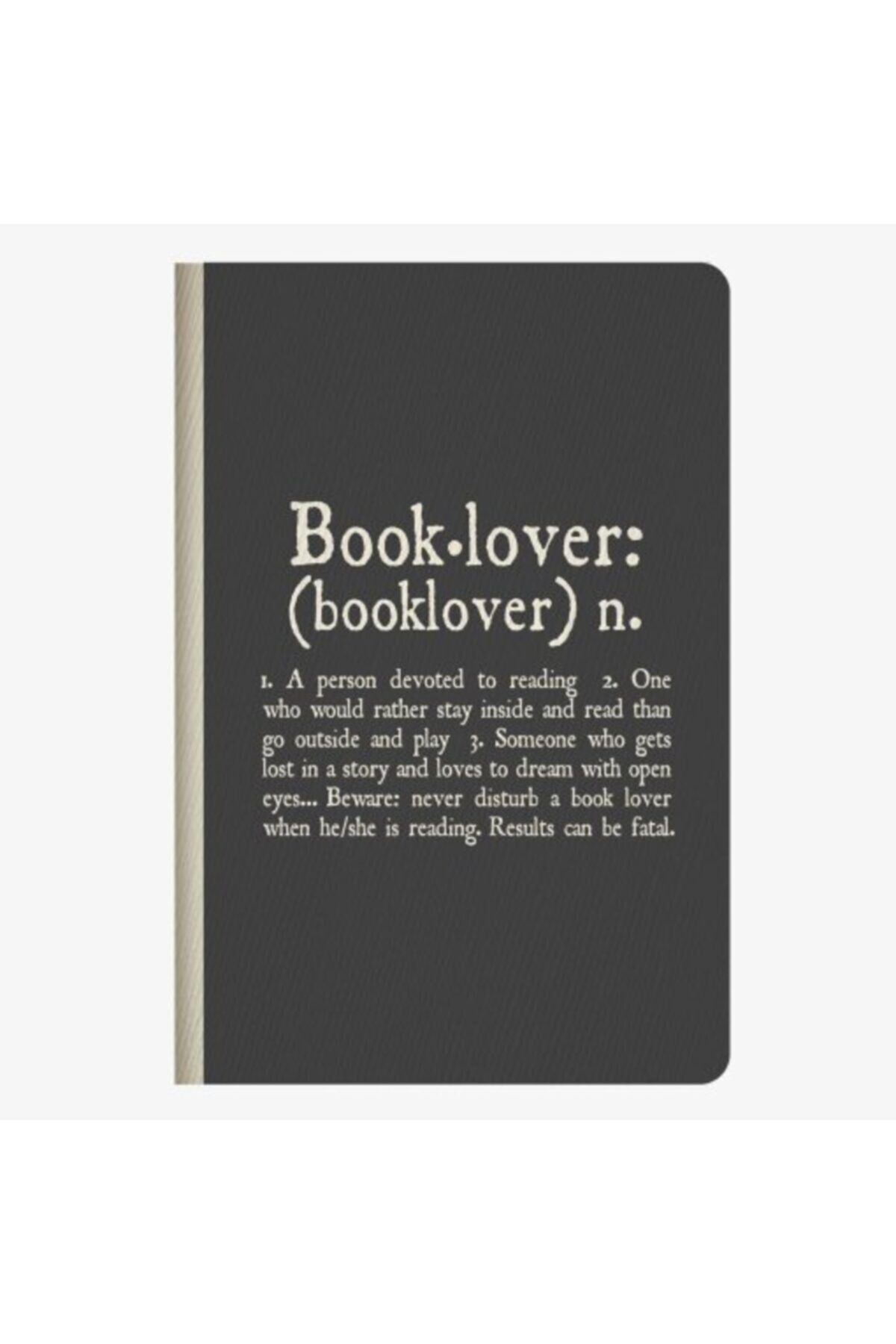 B5 Booklover Desenli Defter Kareli
