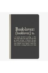 B5 Booklover Desenli Defter Kareli