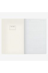B5 Booklover Desenli Defter Kareli