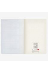 B5 Booklover Desenli Defter Kareli