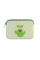 Mini Fermuarli Tablet Kilifi Kaktüs 22x15,5 Cm