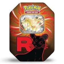 Pokemon Team Rocket: Persian ex Tin Box 2025