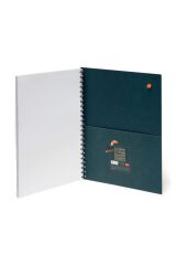 Tukan  Desen Karton Kapak 3 Ü 1 Arada Spiralli A4 Defter