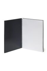 3 Ü 1 Arada Spiralli A4 Defter Matematik Desen Karton Kapak