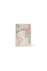 A6 Çizgili Defter Harita