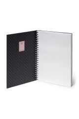 Spiralli A4 Defter Panda Desen Karton Kapak