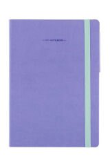 Defter Lg My Notebook Large Kareli Lila  /
