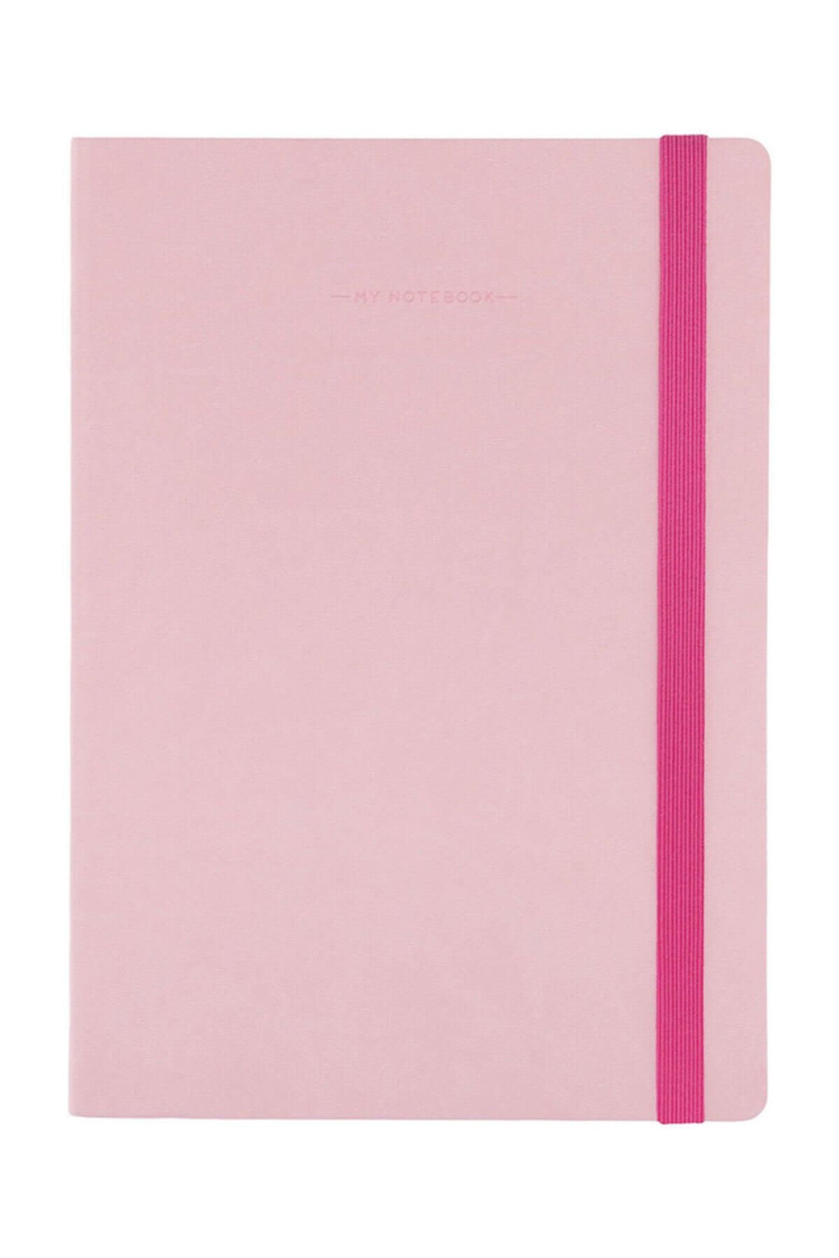Defter Lg My Notebook Large Çizgili Pembe  /